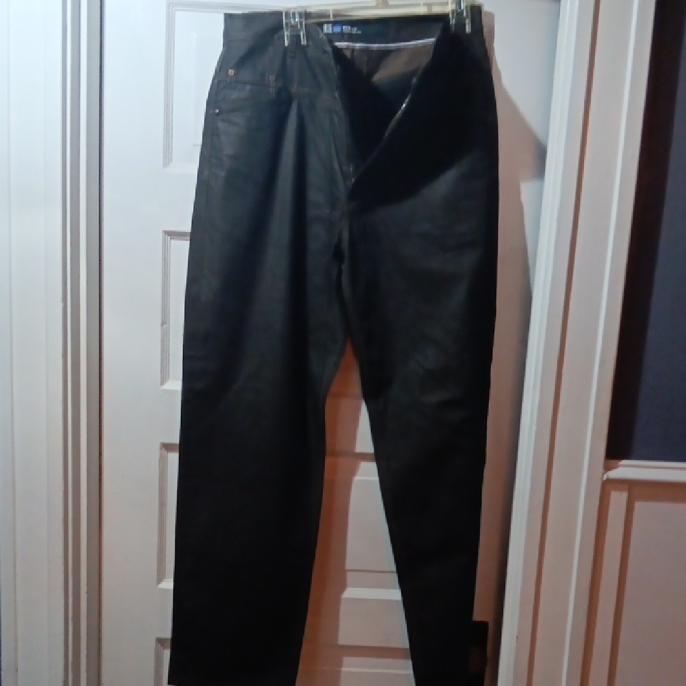 Marithe Francois Girbaud Black Straight Men Jeans. Size 34 And 32 Inseam.